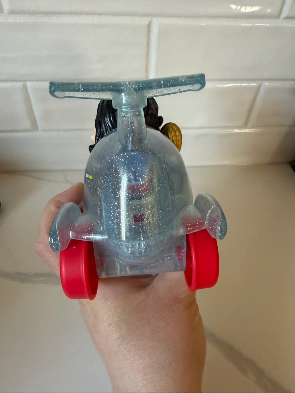 Little People DC Marvel Wonder Woman Figure & Plane Car - Picture 3 of 6